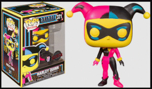 Pop Vinyl - DC Batman Harley Quinn (Black Light) #371