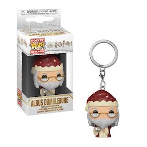 Clothing: Harry Potter Dumbledore (Holiday) Funko Pocket Pop Keychain