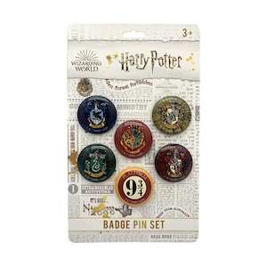 Harry Potter - Set of 6 Badges