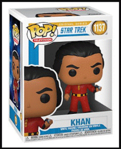 Pop Vinyl - Star Trek Khan #1137