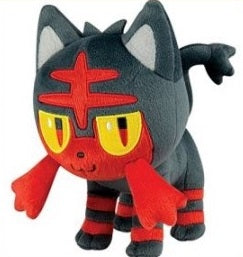 Litten Pokemon Plush Soft Toy by Tomy