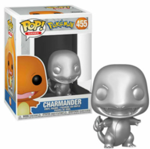 Pop Vinyl - Pokemon Charmander (Silver Metallic) #455