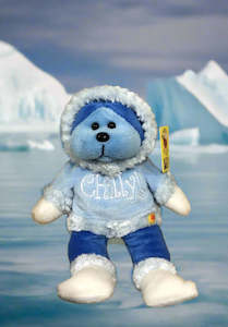 BK Beanie Kids Bear - Chilly Bear (2002)