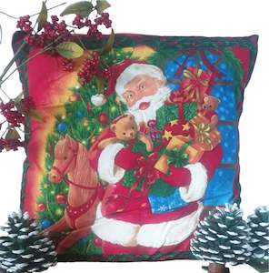 Vintage - Santa Christmas Cushion Cover