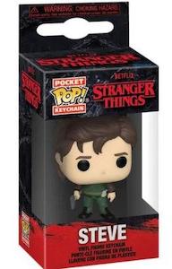 Steve Stranger Things Funko Pocket Pop Keychain