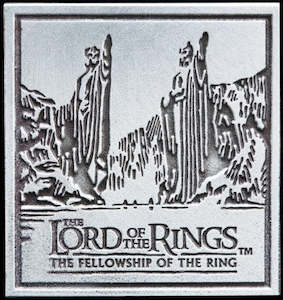 Clothing: Weta Lord of the Rings Pin / Brooch - Fellowship of the Ring