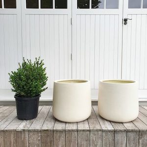 Bianca Cylinder Pot, 55cm