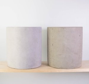 Concrete Plant Pot, 21cm