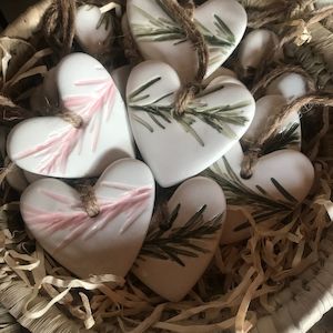 Rosemary for Remembrance – Pottery Heart