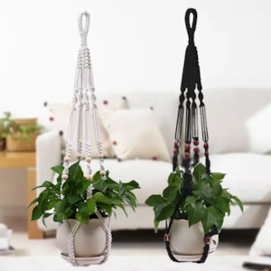 Plant, garden: Macramé Plant Hangers