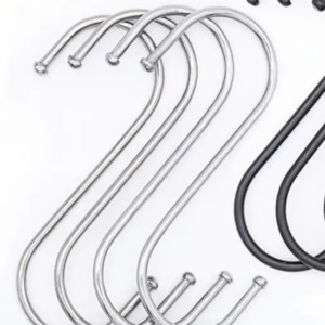 S hooks - Stainless Steel (5 pack)