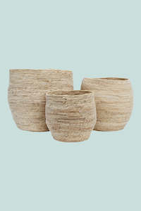 Twist Basket Planter Range - 3 Sizes