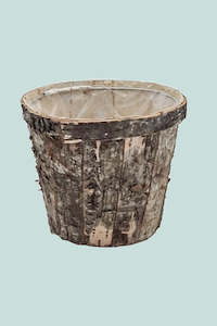 Birch Bark 20cm Planter - Fits Medium Plants