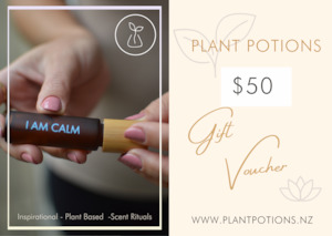 Plant Potions Gift Vouchers