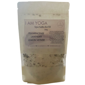 I AM YOGA Spa Salts Refill 200g