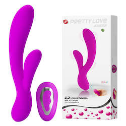 Her Toys: PRETTY LOVE 12 Functions Air pressure Sensor control vibe - Ahern