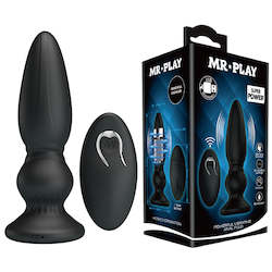 Frontpage: Remote Control Anal Plug Stimulate 12 Function Vibrator 5 Levels Speed Control