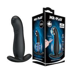 7-Functions of Anal Plug Vibrator 4 Functions of Ticking Prostate Massager