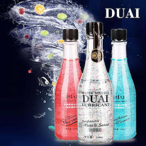 Comdoms Lubricant: DUAI 260ml Sex Lubricant Water Based for Sex Silk Touch Anal Lubricant