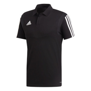 Adidas Tiro Co Polo - Black / White - Adult