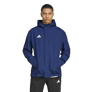 Adidas Entrada All Weather Jacket - Navy / White