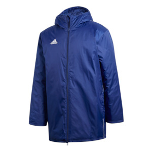 Adidas Core Stadium Jacket - Adult - Dark Blue / White