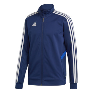 Adidas Tiro Training Jacket - Adult - Dark Blue / Bold Blue / White