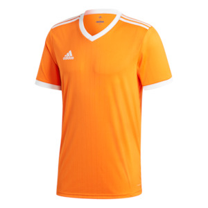 Adidas Jerseys: Adidas Tabela Jersey - Orange / White - Youth