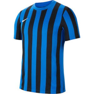 Nike Striped Division IV Jersey - Youth - Royal Blue / Black