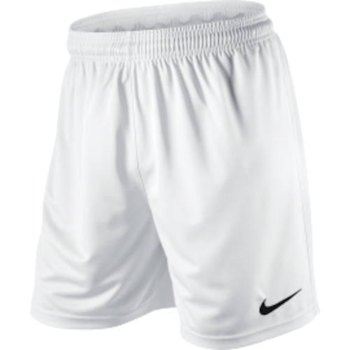 Nike Youth Shorts 1: Nike Park Knit Short - Youth - White