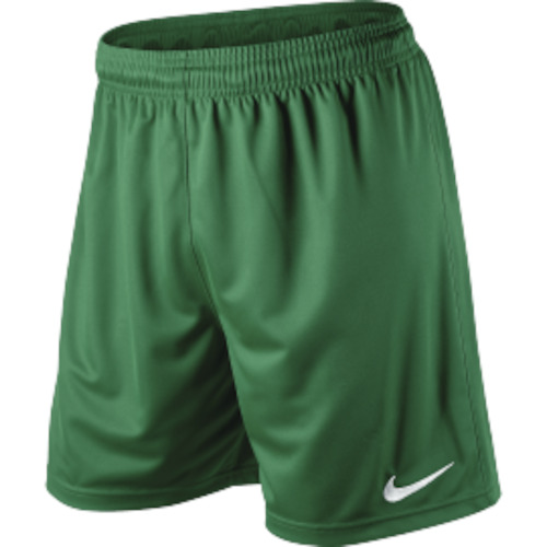 Nike Park Knit Short - Youth - Pine Green/White