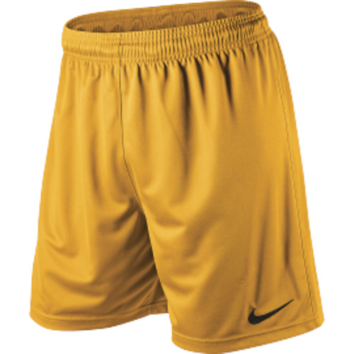 Nike Youth Shorts 1: Nike Park Knit Short - Youth - University Gold