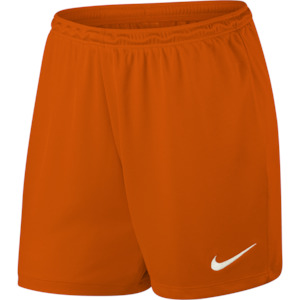 Women's Nike Park II Shorts - Team Orange