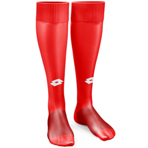 Lotto Performance Sock - Red/White