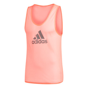 Adidas Training Bib - Adult - Signal Coral