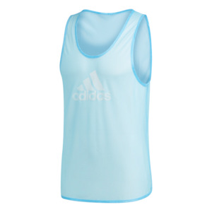 Adidas Training Bib - Adult - Bright Cyan