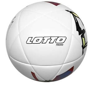 Lotto Sonico Ball - White /  Red / Black / Yellow