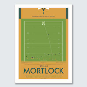 Stirling Mortlock's great big intercept! 2003 World Cup.