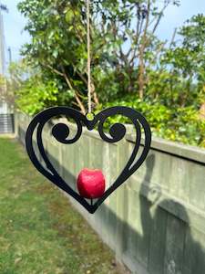 Sales agent for manufacturer: Koru Heart Bird Feeder