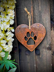 Sales agent for manufacturer: Paw Print Hanging Piece