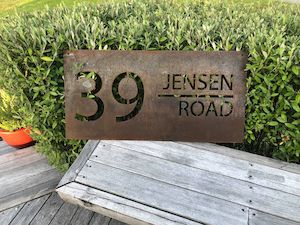 Address Sign