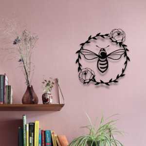 Bumblebee Metal Wall Art