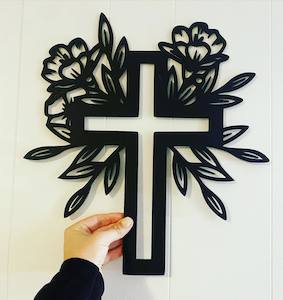 Floral Cross