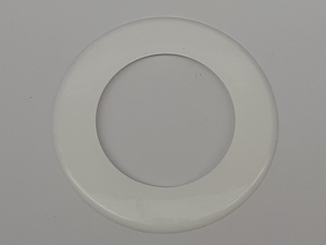 LARGE 15mm COPPER FLANGE WHITE 120mm dia