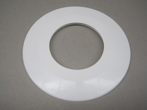 LARGE 32mm FLANGE WHITE Picture is not true size