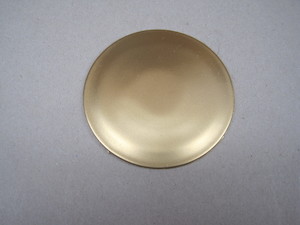 Solid Blank Flange Gold