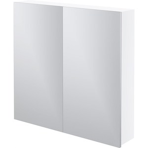 LeVivi Capri 750mm Mirror Cabinet White