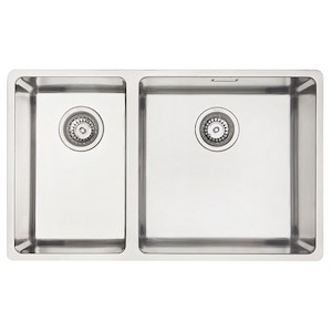 Mercer Designer Double Bowl RH Sink