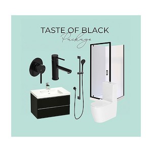 LeVivi Taste of Black Bathroom Package