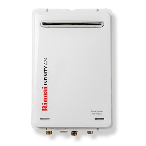 Wholesale trade: Rinnai Infinity® 24L LPG A Series Continuous Flow Water Heater